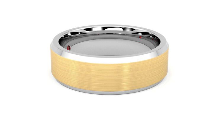 Taylor & Hart Kenmore Wedding Ring 360 degree image 8