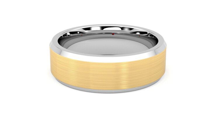 Taylor & Hart Kenmore Wedding Ring 360 degree image 14