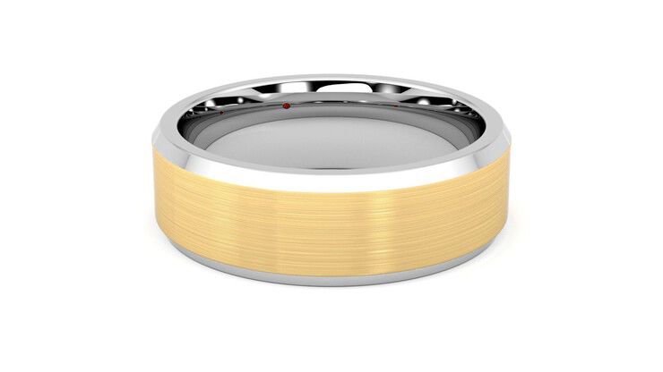 Taylor & Hart Kenmore Wedding Ring 360 degree image 18