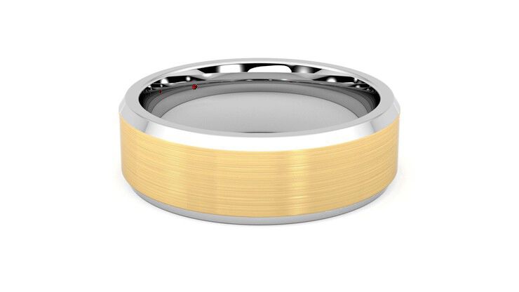 Taylor & Hart Kenmore Wedding Ring 360 degree image 21