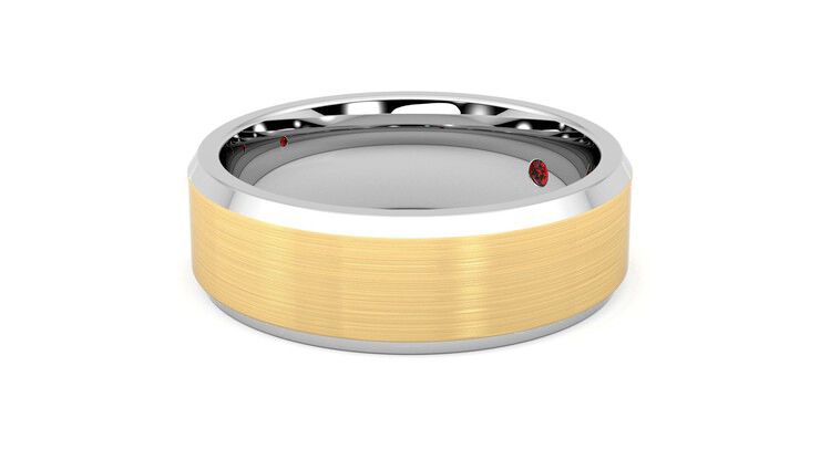 Taylor & Hart Kenmore Wedding Ring 360 degree image 23