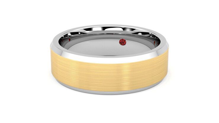 Taylor & Hart Kenmore Wedding Ring 360 degree image 26