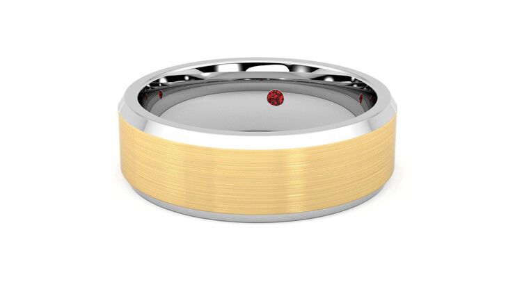 Taylor & Hart Kenmore Wedding Ring 360 degree image 27