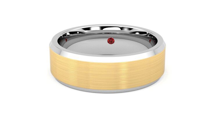 Taylor & Hart Kenmore Wedding Ring 360 degree image 28
