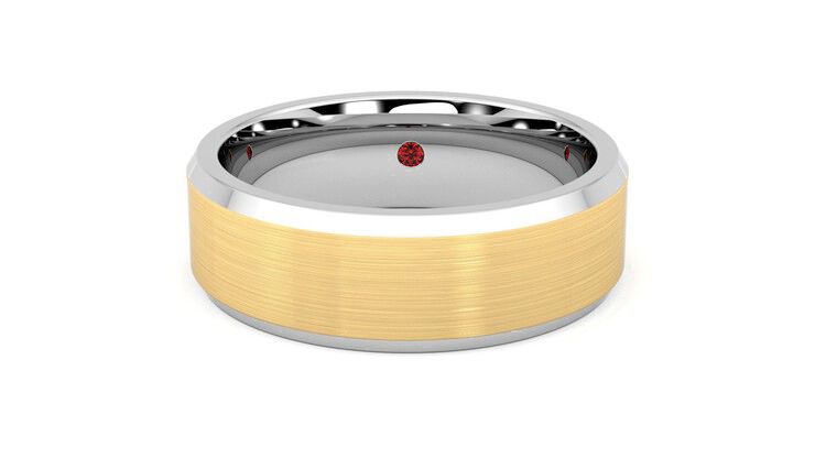 Taylor & Hart Kenmore Wedding Ring 360 degree image 29