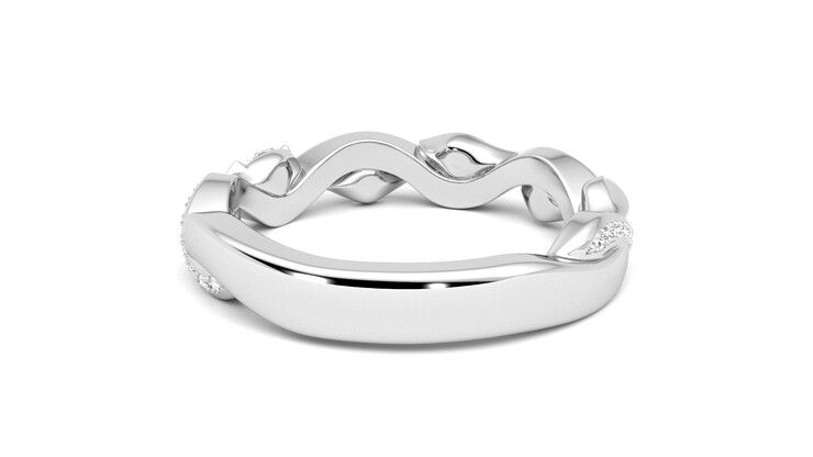 Taylor & Hart Lapelis Wedding Ring 360 degree image 15
