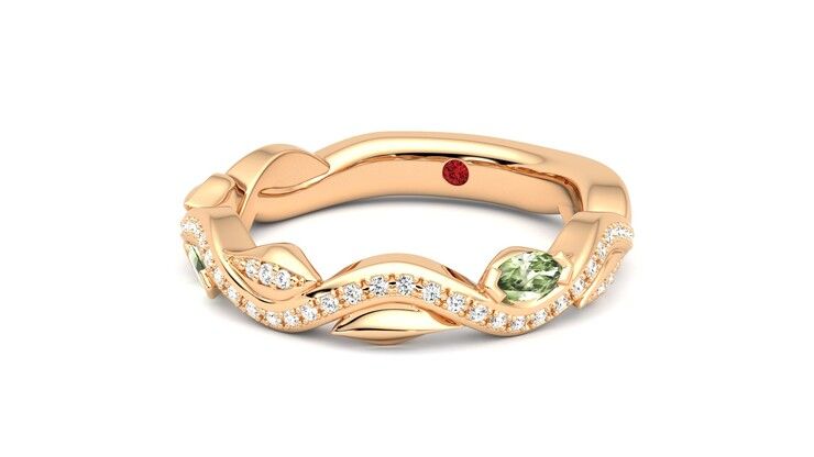 Taylor & Hart Lapelis Wedding Ring 360 degree image 26