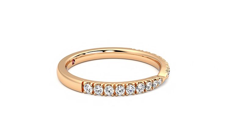 Taylor & Hart Larkspur Wedding Ring 360 degree image 8