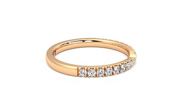 Taylor & Hart Larkspur Wedding Ring 360 degree image 9