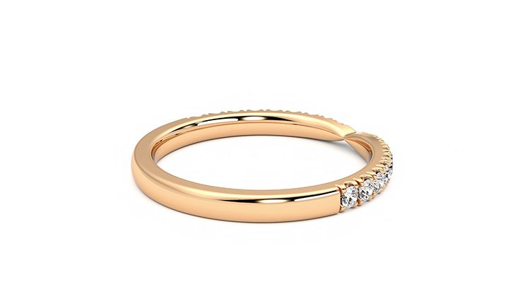 Taylor & Hart Larkspur Wedding Ring 360 degree image 12