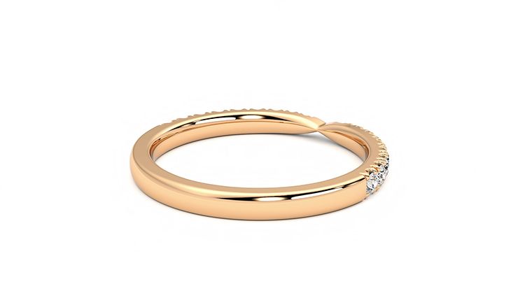 Taylor & Hart Larkspur Wedding Ring 360 degree image 13