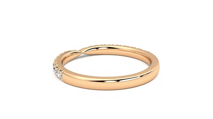 Taylor & Hart Larkspur Wedding Ring 360 degree image 17