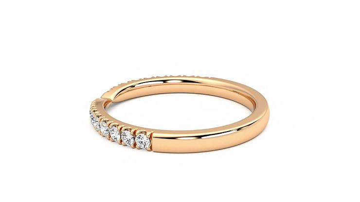 Taylor & Hart Larkspur Wedding Ring 360 degree image 19