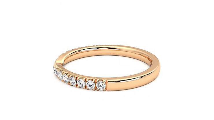 Taylor & Hart Larkspur Wedding Ring 360 degree image 20