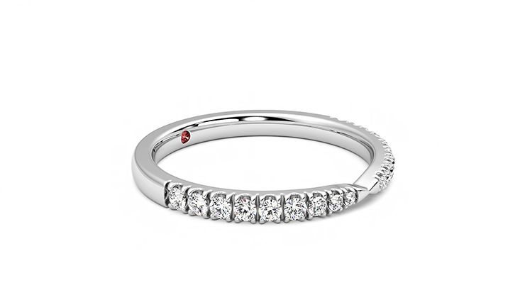 Taylor & Hart Larkspur Wedding Ring 360 degree image 7