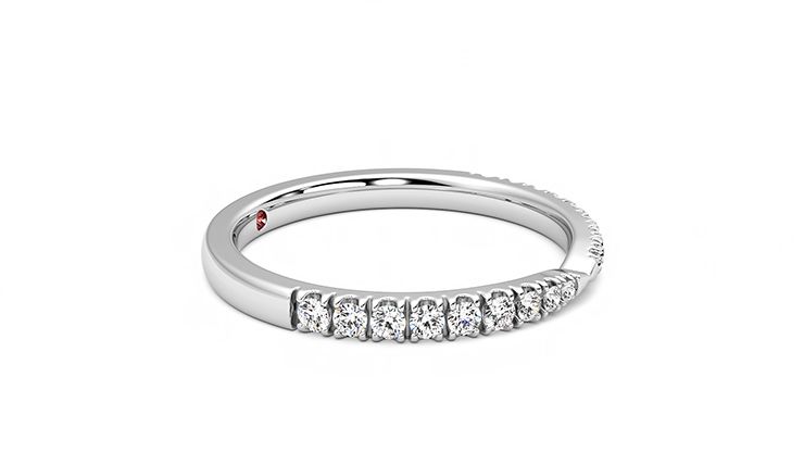 Taylor & Hart Larkspur Wedding Ring 360 degree image 8