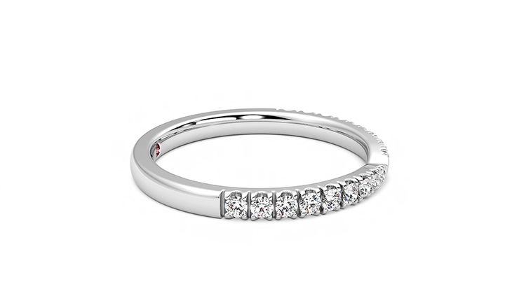 Taylor & Hart Larkspur Wedding Ring 360 degree image 9