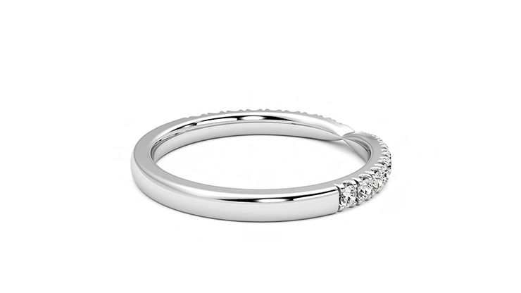Taylor & Hart Larkspur Wedding Ring 360 degree image 12