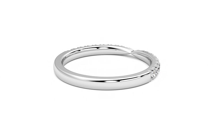 Taylor & Hart Larkspur Wedding Ring 360 degree image 13