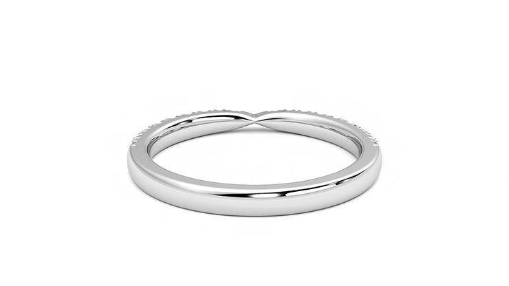 Taylor & Hart Larkspur Wedding Ring 360 degree image 15