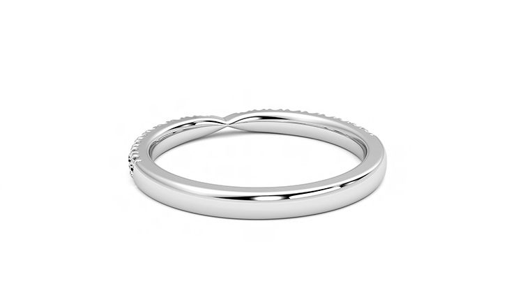 Taylor & Hart Larkspur Wedding Ring 360 degree image 16