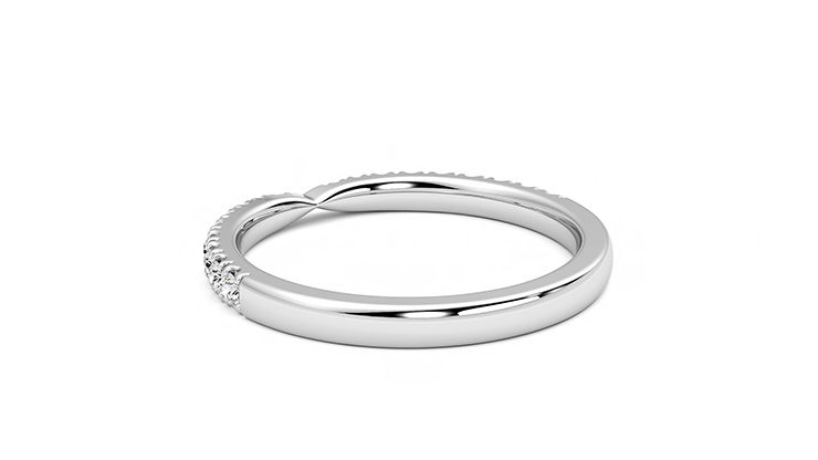 Taylor & Hart Larkspur Wedding Ring 360 degree image 17