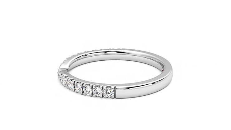 Taylor & Hart Larkspur Wedding Ring 360 degree image 20