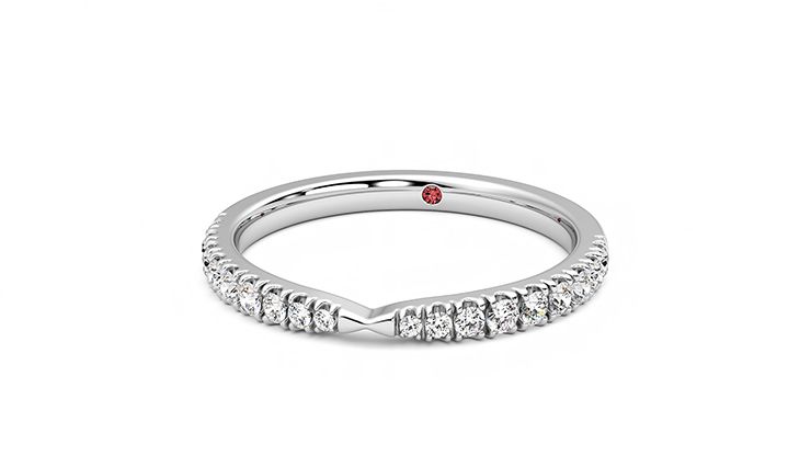 Taylor & Hart Larkspur Wedding Ring 360 degree image 27