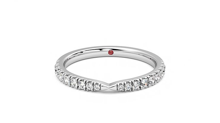 Taylor & Hart Larkspur Wedding Ring 360 degree image 29