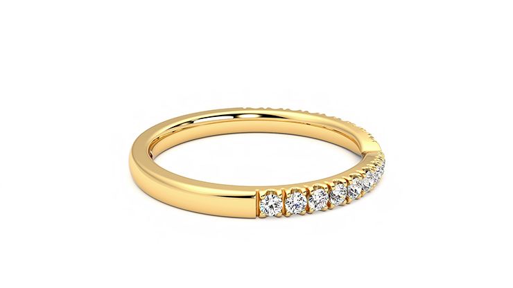 Taylor & Hart Larkspur Wedding Ring 360 degree image 10