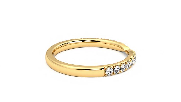 Taylor & Hart Larkspur Wedding Ring 360 degree image 11