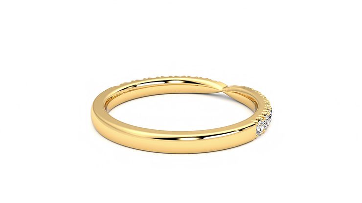 Taylor & Hart Larkspur Wedding Ring 360 degree image 13