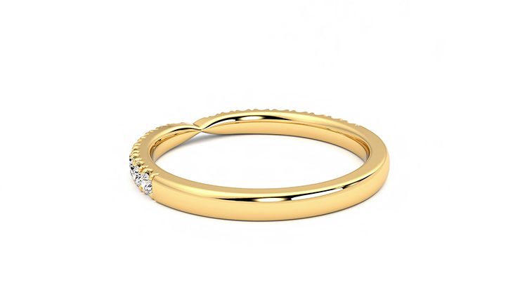 Taylor & Hart Larkspur Wedding Ring 360 degree image 17