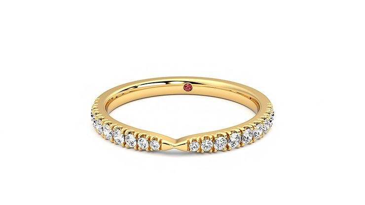 Taylor & Hart Larkspur Wedding Ring 360 degree image 28