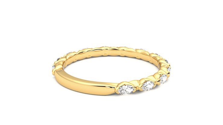 Taylor & Hart Laurel Wedding Ring 360 degree image 13