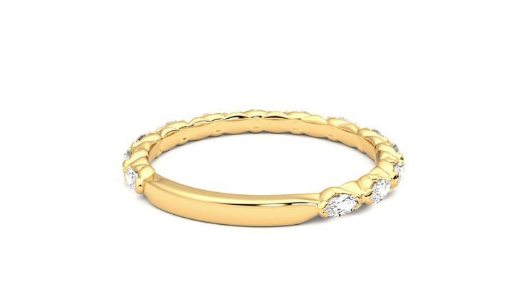 Taylor & Hart Laurel Wedding Ring 360 degree image 14
