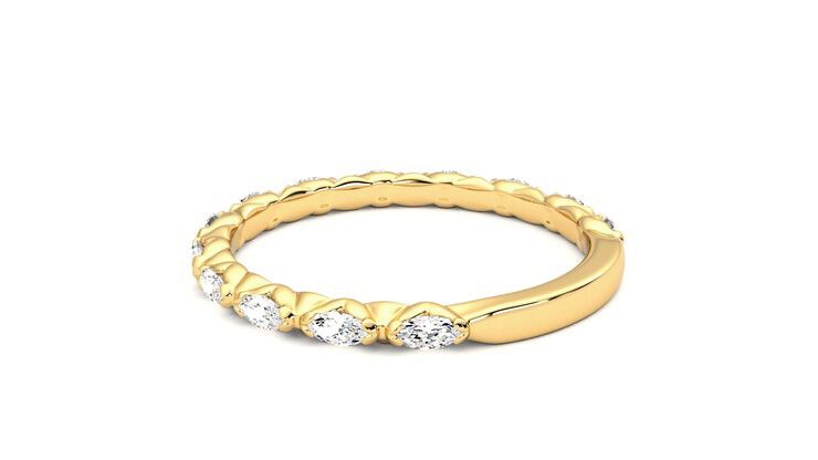 Taylor & Hart Laurel Wedding Ring 360 degree image 18