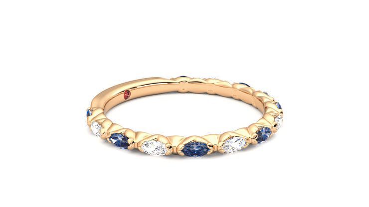 Taylor & Hart Laurel Wedding Ring 360 degree image 7