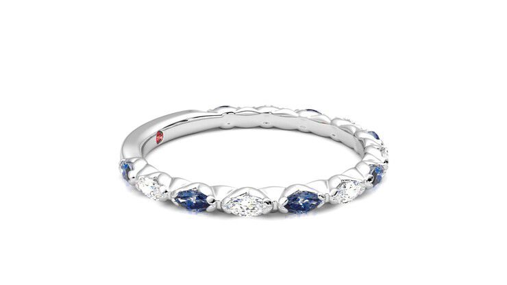 Taylor & Hart Laurel Wedding Ring 360 degree image 8