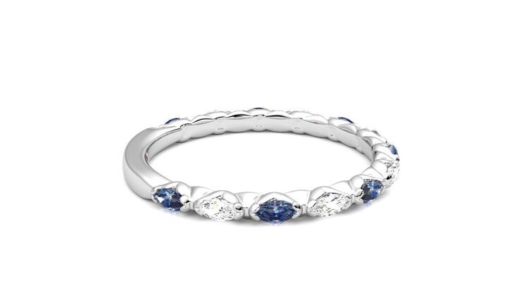 Taylor & Hart Laurel Wedding Ring 360 degree image 10