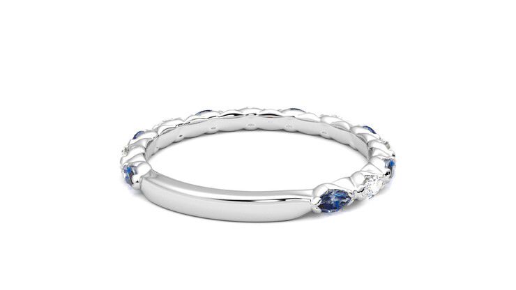 Taylor & Hart Laurel Wedding Ring 360 degree image 14