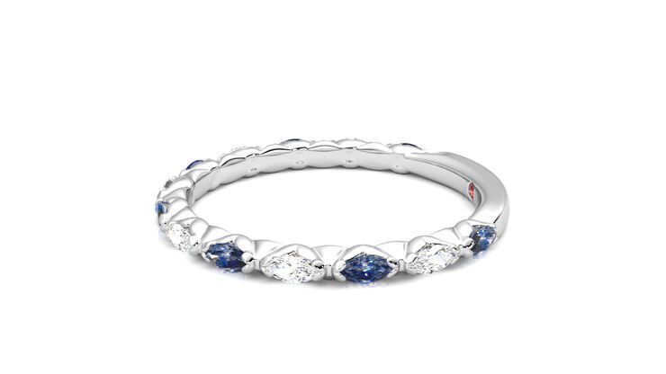 Taylor & Hart Laurel Wedding Ring 360 degree image 21