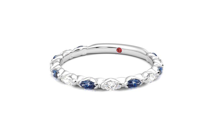 Taylor & Hart Laurel Wedding Ring 360 degree image 26