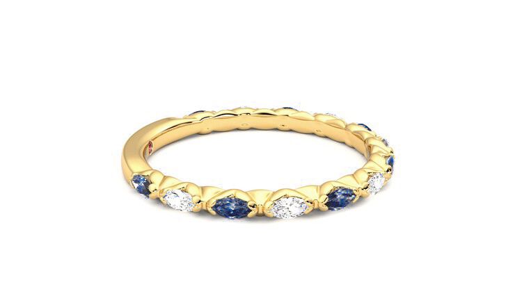 Taylor & Hart Laurel Wedding Ring 360 degree image 9