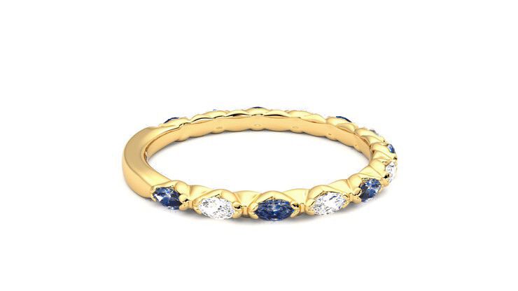 Taylor & Hart Laurel Wedding Ring 360 degree image 10
