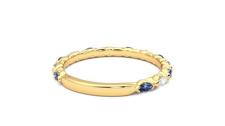 Taylor & Hart Laurel Wedding Ring 360 degree image 14