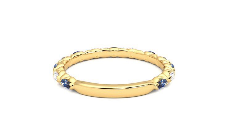 Taylor & Hart Laurel Wedding Ring 360 degree image 15