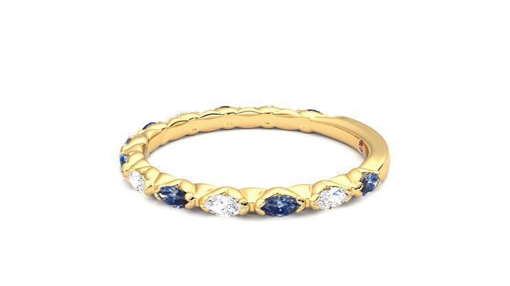 Taylor & Hart Laurel Wedding Ring 360 degree image 21