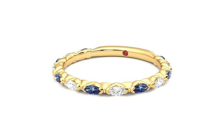 Taylor & Hart Laurel Wedding Ring 360 degree image 26