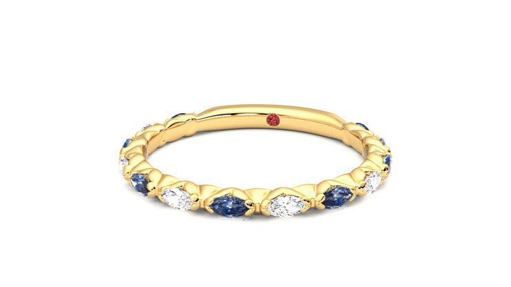 Taylor & Hart Laurel Wedding Ring 360 degree image 27